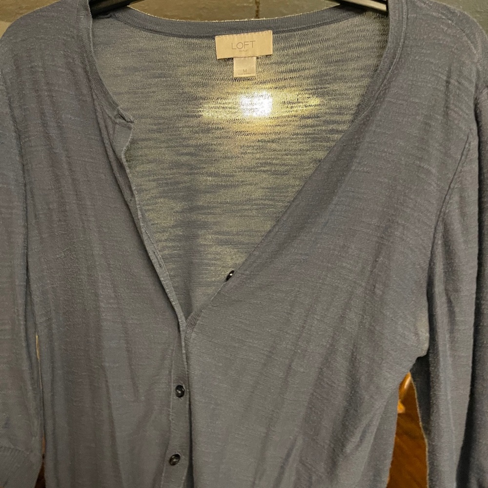 Loft Sweater blue gray